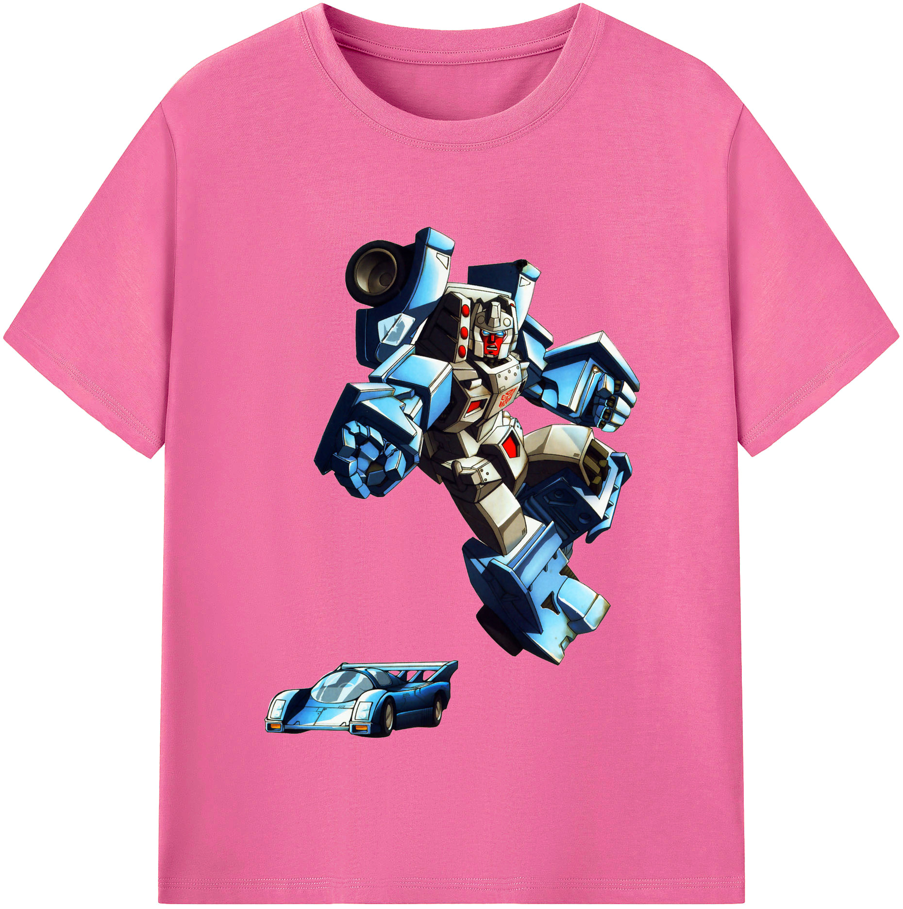 （画像用）  レディースカジュアルプリントTシャツ（綿100％）